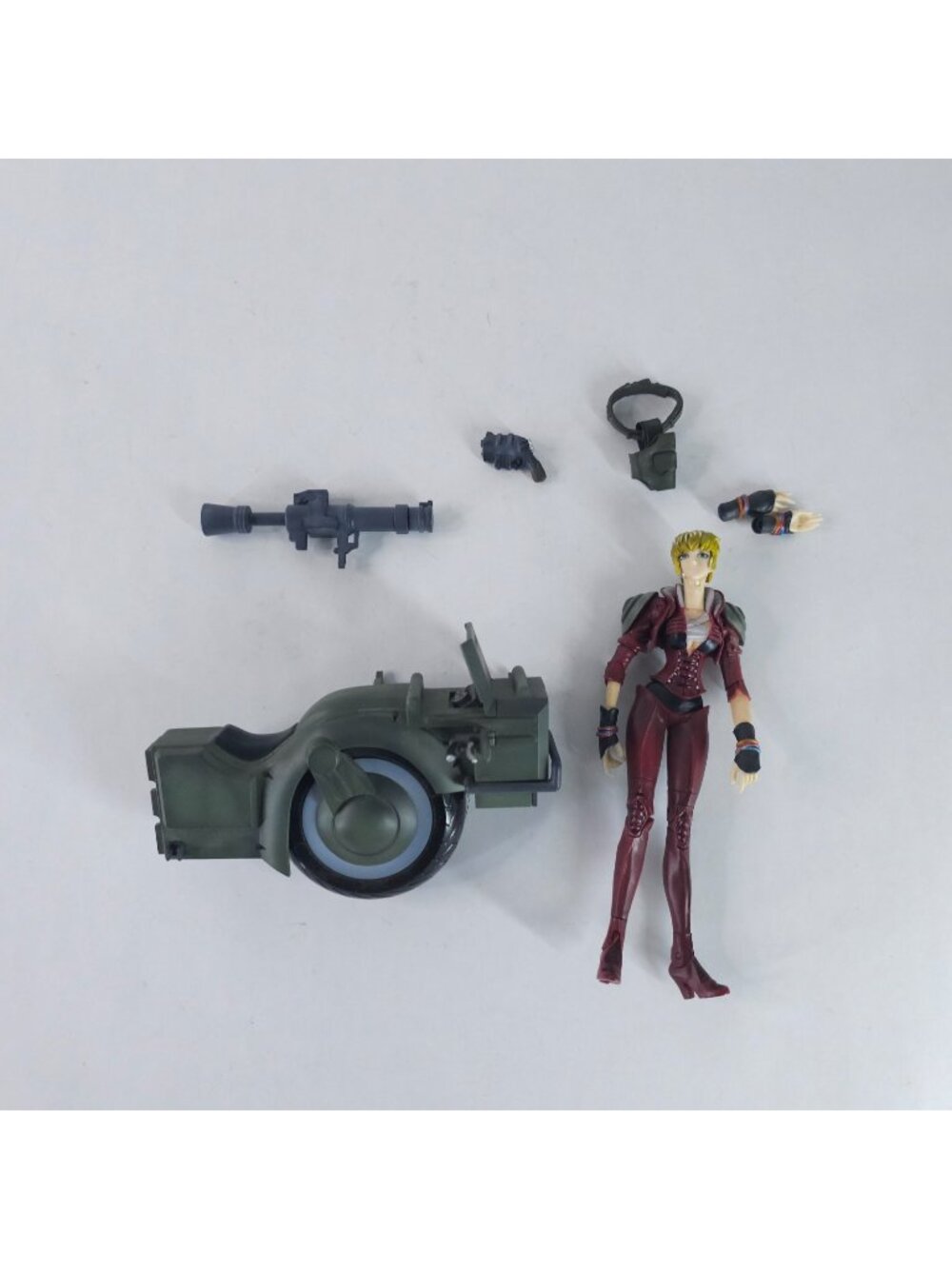 Vampire Hunter D Leila and Her Bike 1:10 Scale Action Figure Epoch 2001 Loose